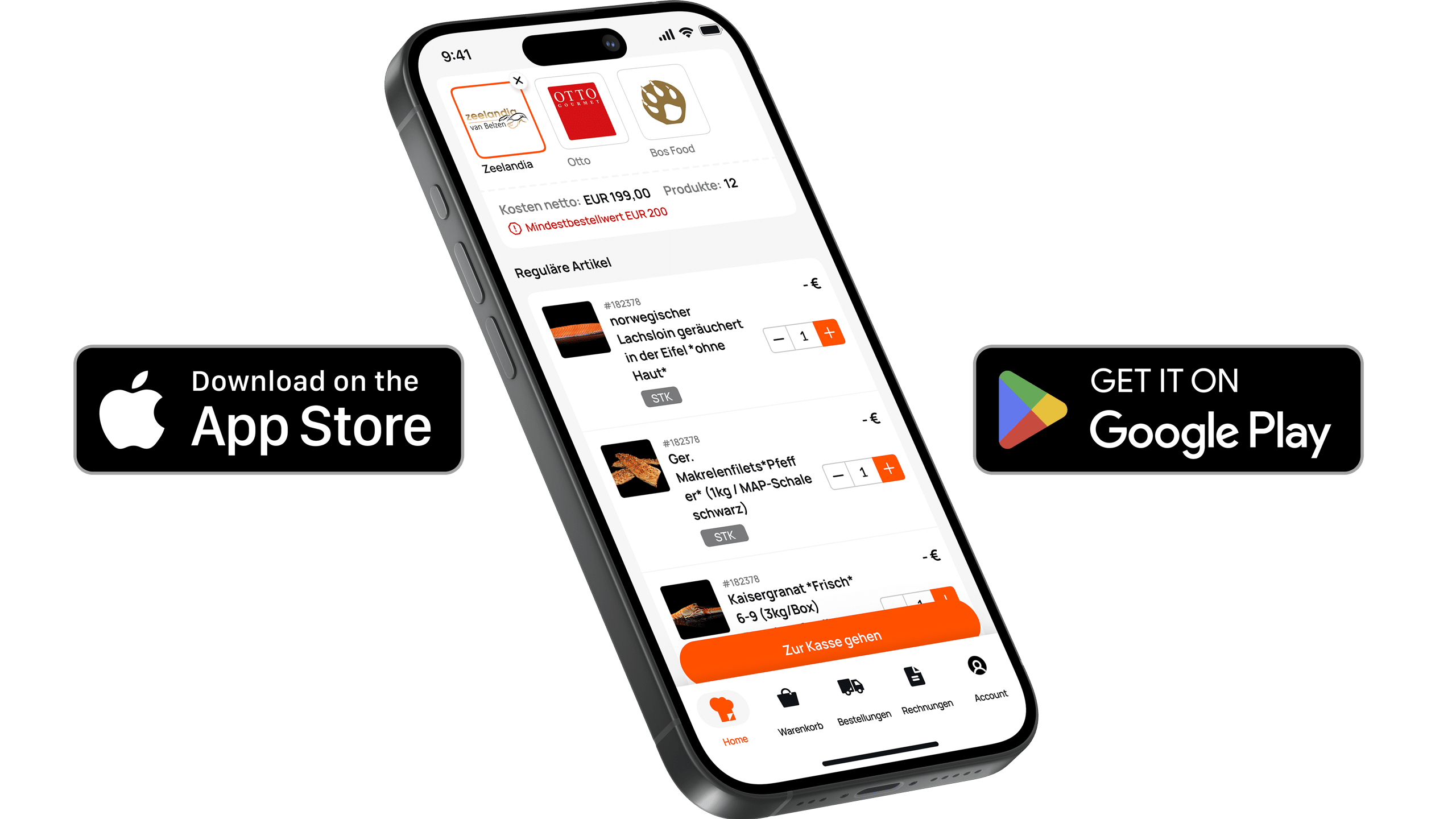 Bestell-App Cheflist Zeelandia van Belzen GmbH