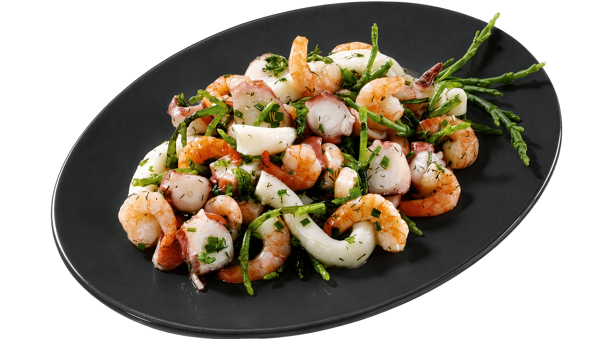 Salate und Cremes